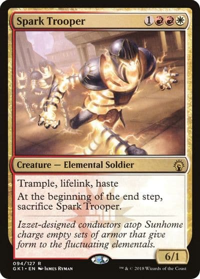 Spark Trooper Guilds of Ravnica: Guild Kits Magic card
