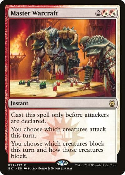 Master Warcraft Guilds of Ravnica: Guild Kits Magic card