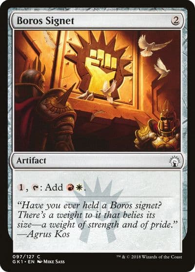 Boros Signet Guilds of Ravnica: Guild Kits Magic card
