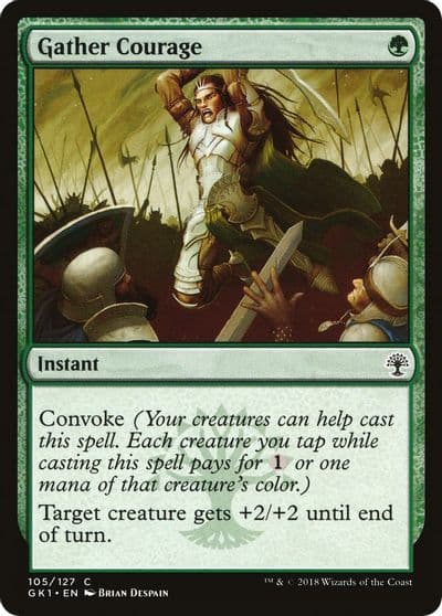 Gather Courage Guilds of Ravnica: Guild Kits Magic card