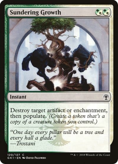 Sundering Growth Guilds of Ravnica: Guild Kits Magic card