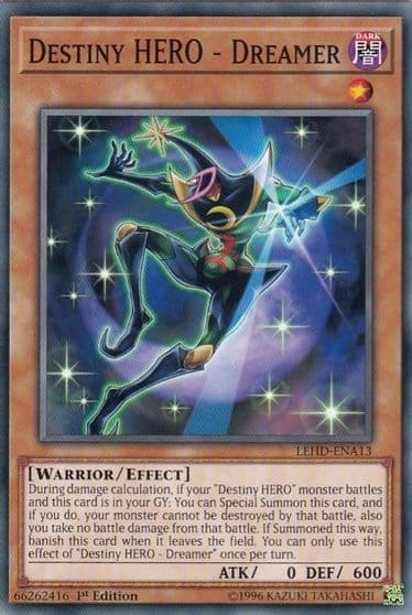 Destiny HERO Dreamer Legendary Hero Decks Yu-Gi-Oh! card