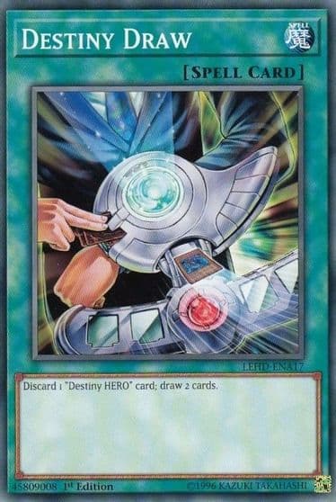 Destiny Draw Legendary Hero Decks Yu-Gi-Oh! card