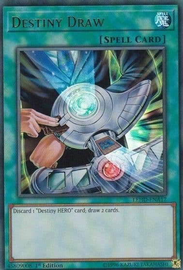 Destiny Draw UR Legendary Hero Decks Yu-Gi-Oh! card