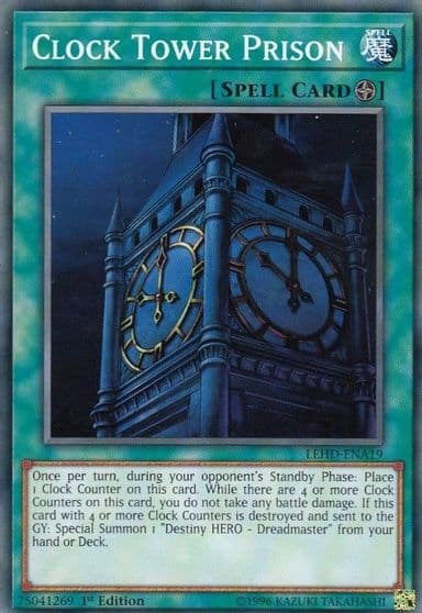 Clock Tower Prison Legendary Hero Decks Yu-Gi-Oh! card