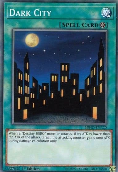 Dark City Legendary Hero Decks Yu-Gi-Oh! card