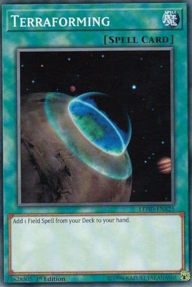Terraforming Legendary Hero Decks Yu-Gi-Oh! card
