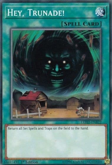 Hey Trunade Legendary Hero Decks Yu-Gi-Oh! card