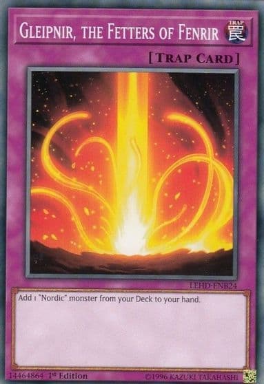 Gleipnir the Fetters of Fenrir Legendary Hero Decks Yu-Gi-Oh! card