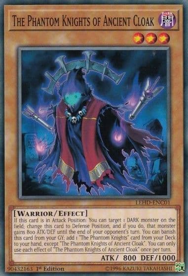 The Phantom Knights of Ancient Cloak Legendary Hero Decks Yu-Gi-Oh! card