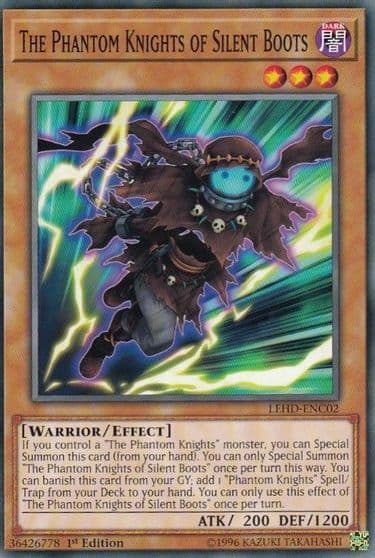 The Phantom Knights of Silent Boots Legendary Hero Decks Yu-Gi-Oh! card