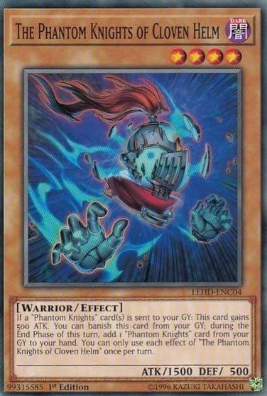 The Phantom Knights of Cloven Helm Legendary Hero Decks Yu-Gi-Oh! card