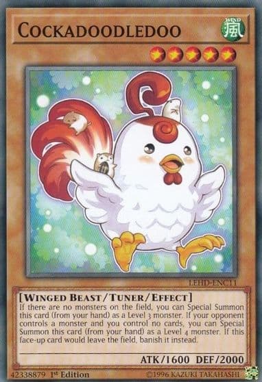 Cockadoodledoo Legendary Hero Decks Yu-Gi-Oh! card