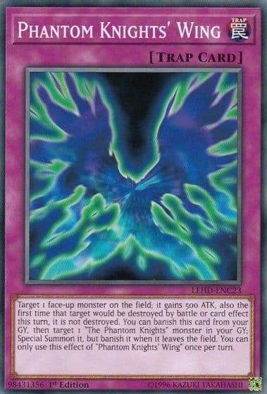 Phantom Knights Wing Legendary Hero Decks Yu-Gi-Oh! card