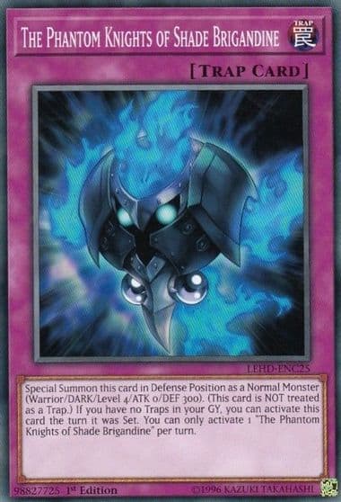 The Phantom Knights of Shade Brigandine Legendary Hero Decks Yu-Gi-Oh! card