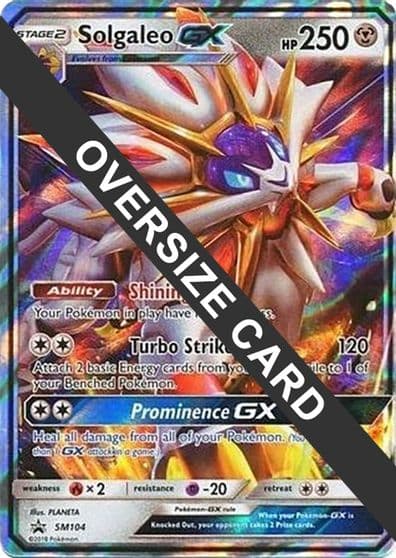 Solgaleo GX - SM104 Jumbo Cards Pokemon card