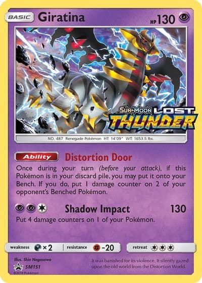 Giratina - SM151 (Prerelease) SM Promos Pokemon card