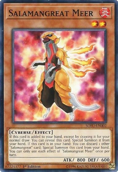 Salamangreat Meer Soul Fusion Yu-Gi-Oh! card