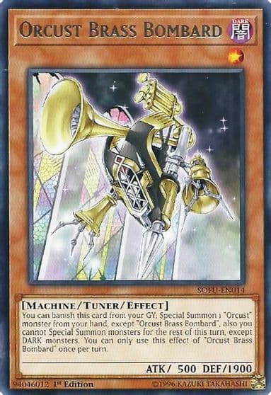 Orcust Brass Bombard Soul Fusion Yu-Gi-Oh! card