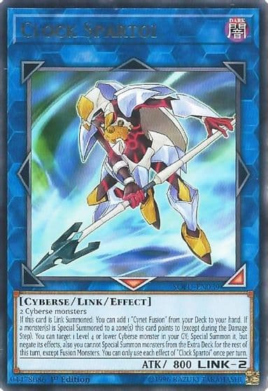 Clock Spartoi Soul Fusion Yu-Gi-Oh! card