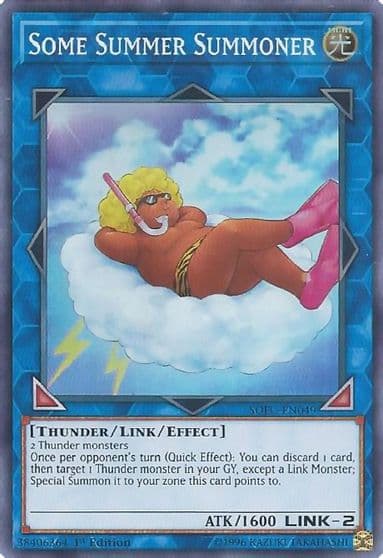 Some Summer Summoner Soul Fusion Yu-Gi-Oh! card