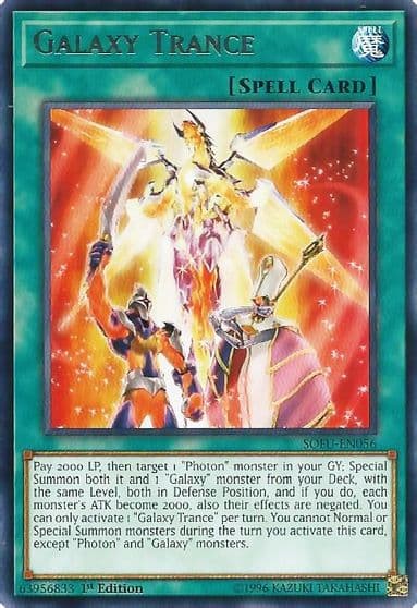 Galaxy Trance Soul Fusion Yu-Gi-Oh! card