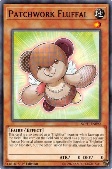 Patchwork Fluffal Soul Fusion Yu-Gi-Oh! card