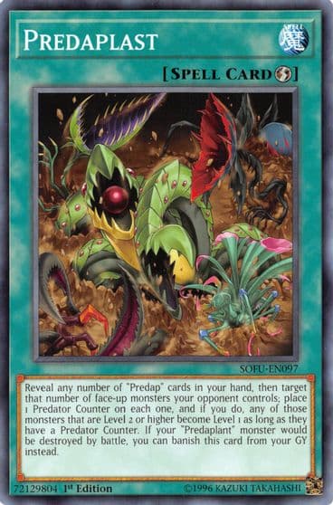 Predaplast Soul Fusion Yu-Gi-Oh! card