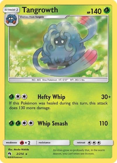 Tangrowth SM - Lost Thunder Pokemon card