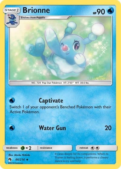 Brionne SM - Lost Thunder Pokemon card