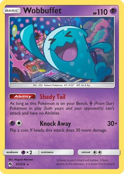 Wobbuffet SM - Lost Thunder Pokemon card