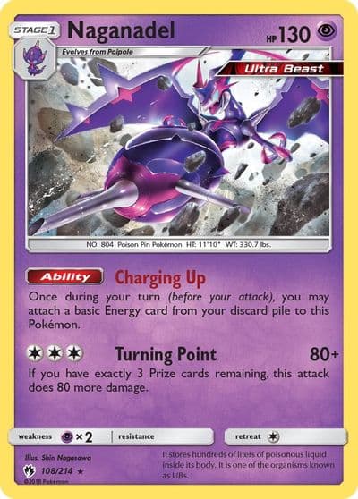 Naganadel SM - Lost Thunder Pokemon card