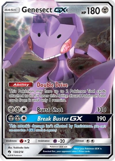 Genesect GX SM - Lost Thunder Pokemon card