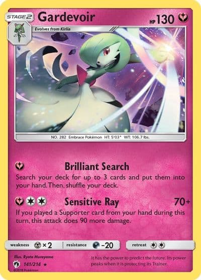 Gardevoir SM - Lost Thunder Pokemon card