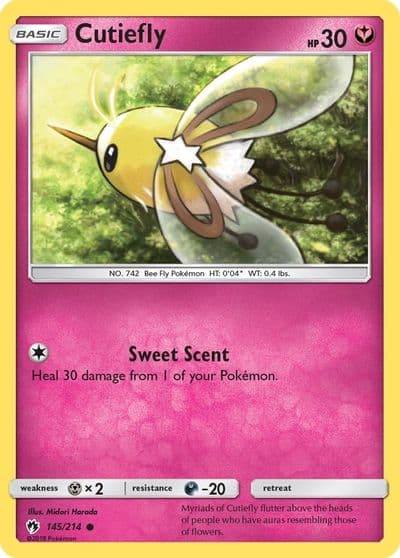 Cutiefly SM - Lost Thunder Pokemon card