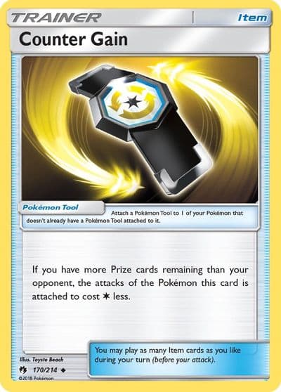 Counter Gain SM - Lost Thunder Pokemon card