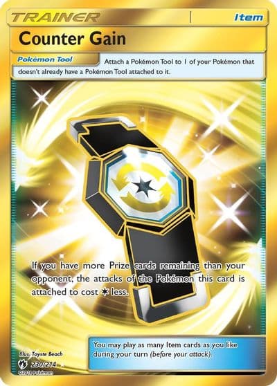 Counter Gain (Secret) SM - Lost Thunder Pokemon card