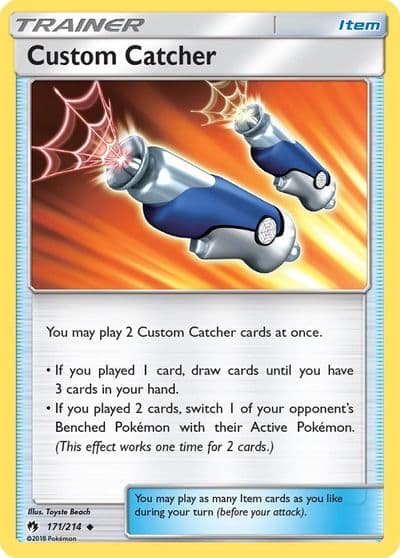 Custom Catcher SM - Lost Thunder Pokemon card