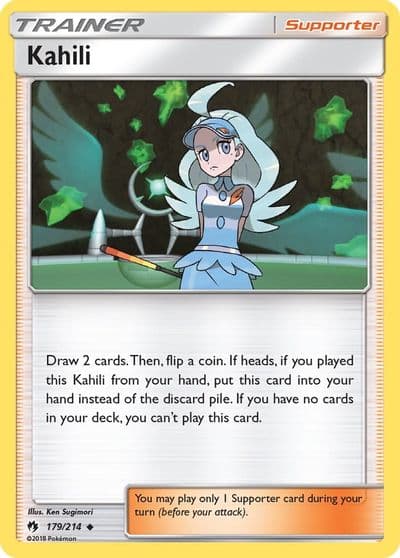 Kahili SM - Lost Thunder Pokemon card