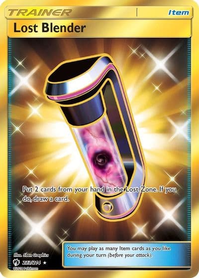 Lost Blender (Secret) SM - Lost Thunder Pokemon card