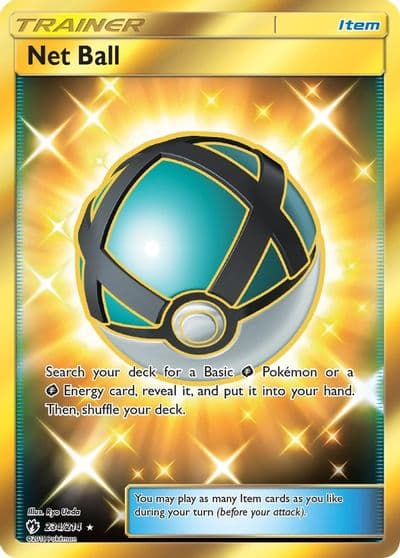 Net Ball (Secret) SM - Lost Thunder Pokemon card