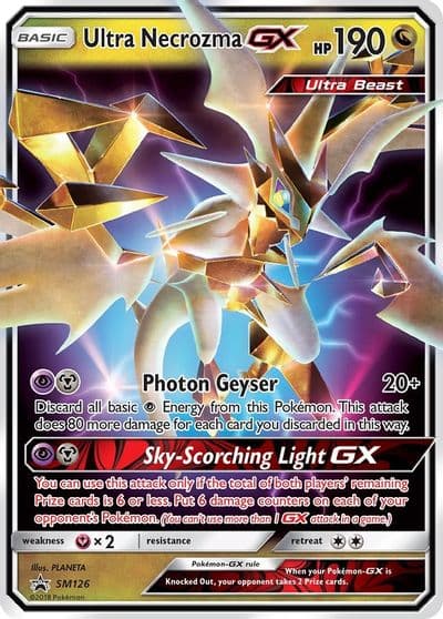 Ultra Necrozma GX - SM126 SM Promos Pokemon card