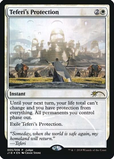 Teferis Protection J18 Judge Promos Magic card