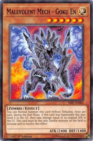 Malevolent Mech Goku En Structure Deck: Zombie Horde Yu-Gi-Oh! card