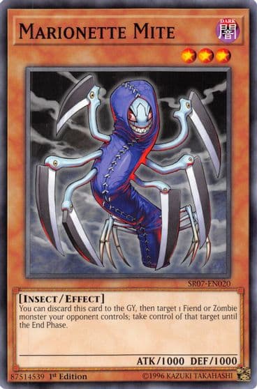 Marionette Mite Structure Deck: Zombie Horde Yu-Gi-Oh! card