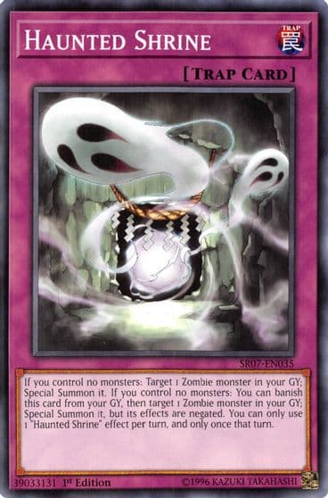 Haunted Shrine Structure Deck: Zombie Horde Yu-Gi-Oh! card
