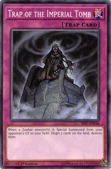 Trap of the Imperial Tomb Structure Deck: Zombie Horde Yu-Gi-Oh! card