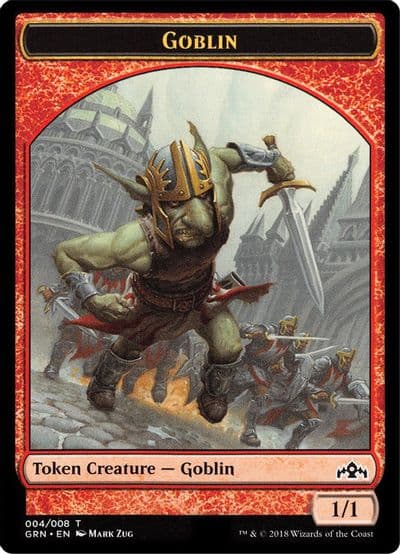 Goblin Soldier 006 Double Sided Token Guilds of Ravnica: Guild Kits Magic card