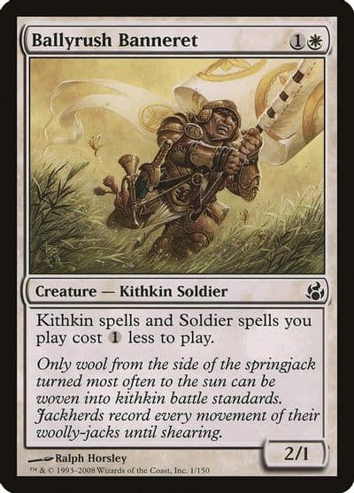 Ballyrush Banneret Morningtide Magic card