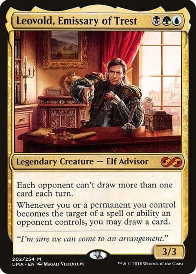 Leovold Emissary of Trest Ultimate Masters Magic card
